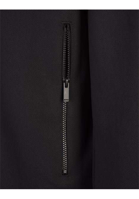 BOSS Sovracamicia Nera Con Zip - BOSS Novità