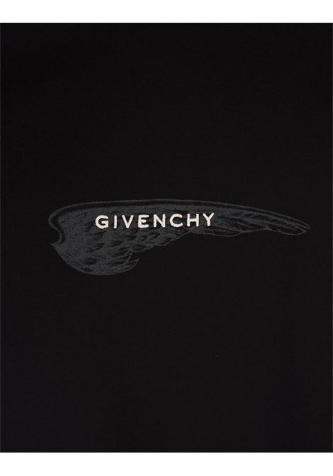 GIVENCHY T-Shirt In Cotone Nero GIVENCHY Wings - GIVENCHY Sconto
