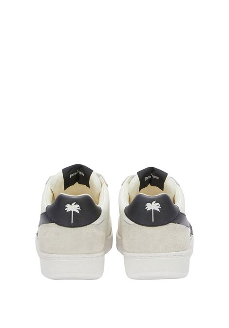 PALM ANGELS Sneakers Palm Beach University Bianche e Nere - PALM ANGELS Saldi Di Fabbrica
