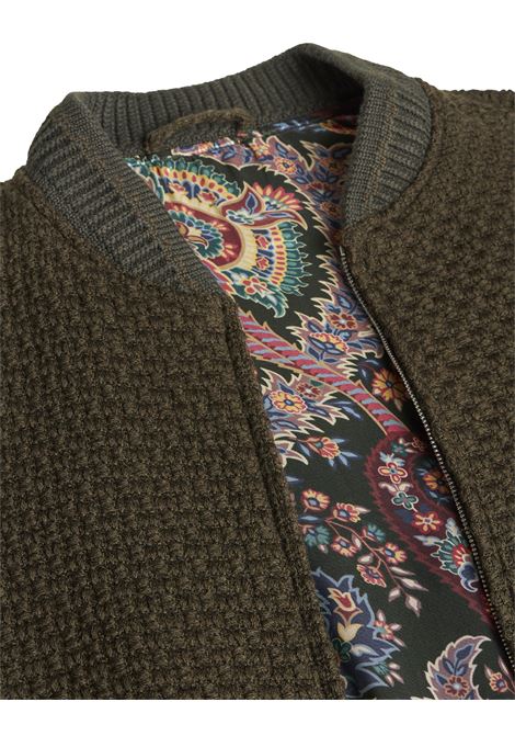 ETRO Bomber In Lana Grigio - ETRO In Saldo