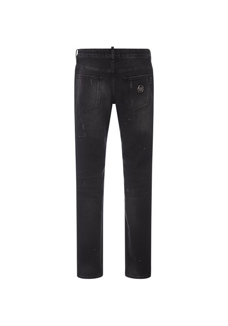 PHILIPP PLEIN Jeans Super Straight Cut Neri - PHILIPP PLEIN 2025