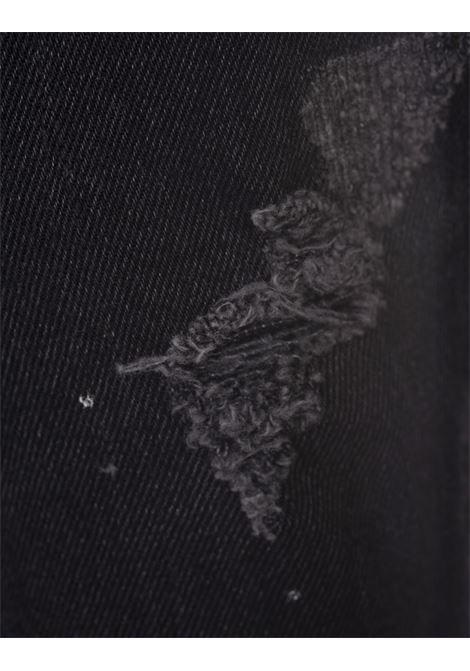 PHILIPP PLEIN Jeans Super Straight Cut Neri - PHILIPP PLEIN 2025