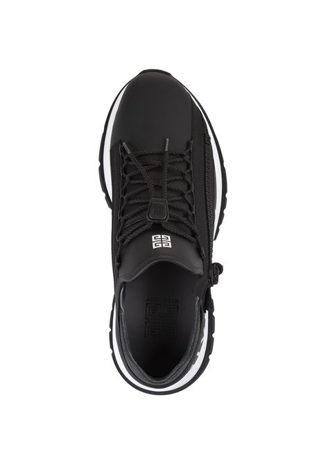 GIVENCHY Sneakers Da Running Spectre In Pelle Nera Con Zip - GIVENCHY Qualità