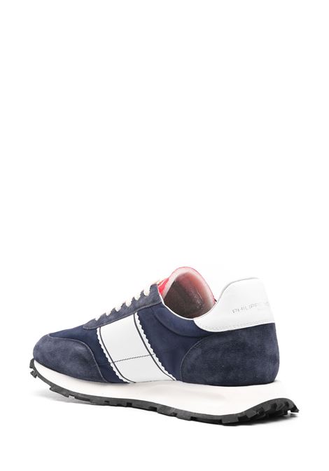 PHILIPPE MODEL Sneakers Running Tour Blu e Bianche - PHILIPPE MODEL Negozi Online
