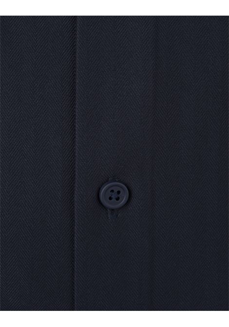 BOSS Camicia Slim Fit Blu In Materiale Elasticizzato Ad Alte Prestazioni a Spina Di Pesce - BOSS I Più Venduti