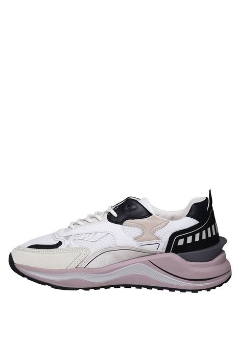 D.A.T.E. Sneakers Running Fuga Bianche e Nere - D.A.T.E Italy