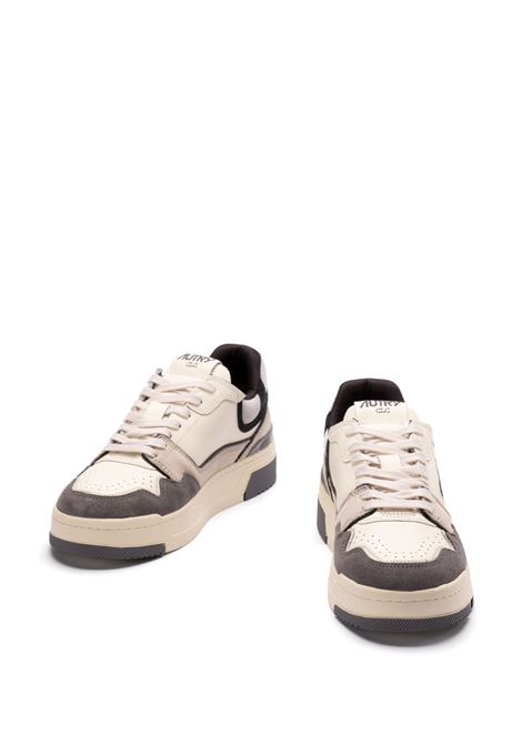 AUTRY Sneakers CLC In Suede e Nabuk Grigie e Nere - AUTRY Promozione
