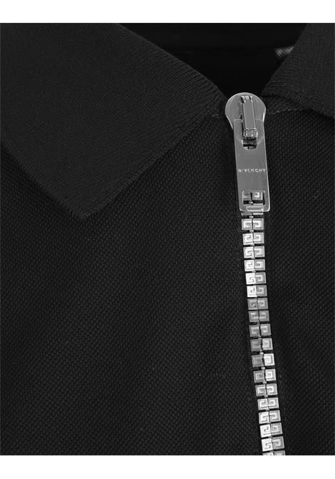 GIVENCHY Polo GIVENCHY Archetype Nera Con Zip - GIVENCHY Affare Del Giorno