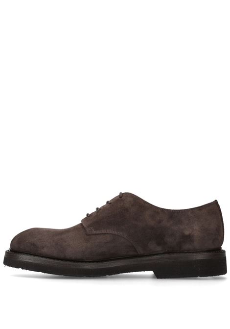 PREMIATA Scarpe Stringate Rain Horse In Suede Marrone - PREMIATA Prezzo Ridotto