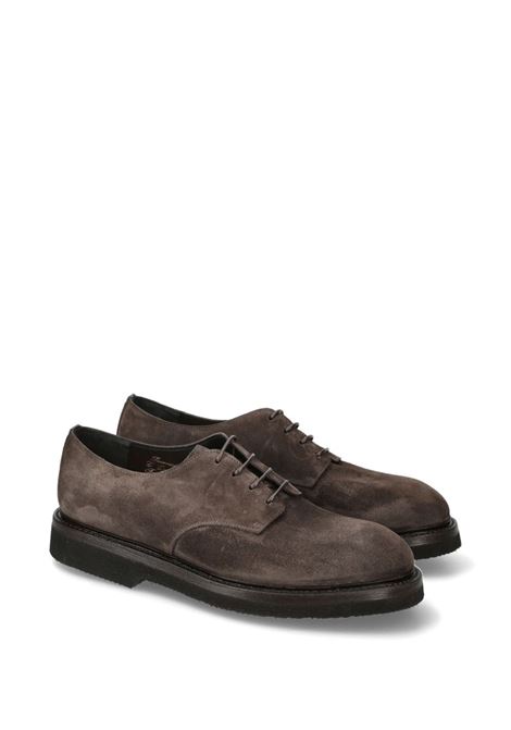 PREMIATA Scarpe Stringate Rain Horse In Suede Marrone - PREMIATA Prezzo Ridotto