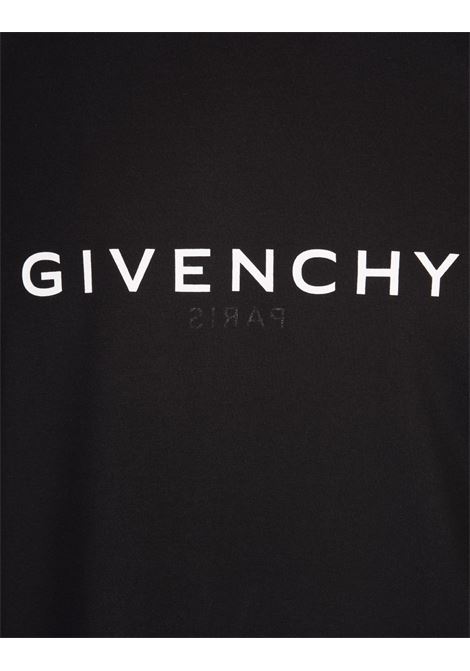 GIVENCHY T-Shirt Slim Fit GIVENCHY Reverse Nera - GIVENCHY Sconto
