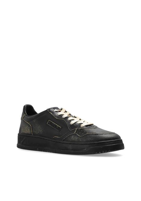 AUTRY Sneakers Medalist Low Super Vintage In Pelle Nera - AUTRY Negozio