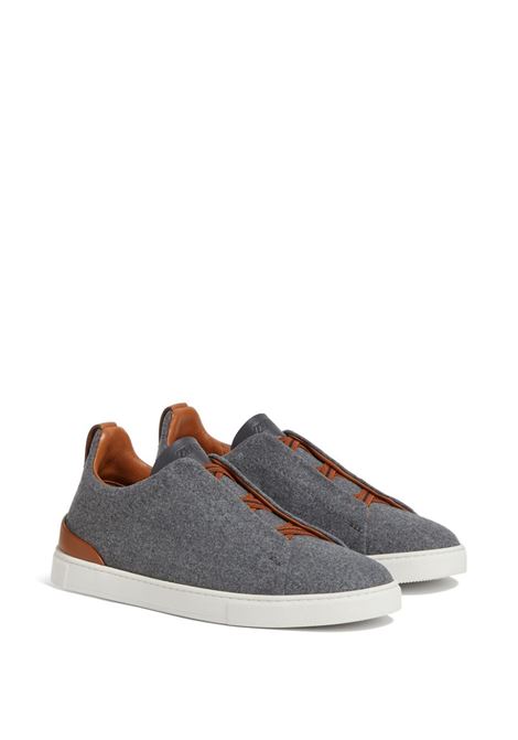 ZEGNA Sneakers #UseTheExisting Triple Stitch Grigie - ZEGNA 2025