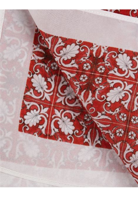 813 (OTTO TREDICI) Pochette In Seta Maiolica Rossa - 813 (OTTO TREDICI) Prezzo Ridotto