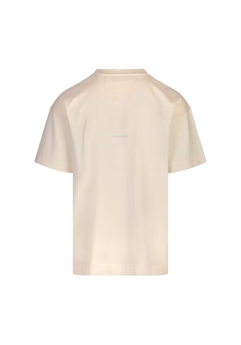 GIVENCHY T-Shirt Avorio Con Logo 4G Bicolore - GIVENCHY Hotsell