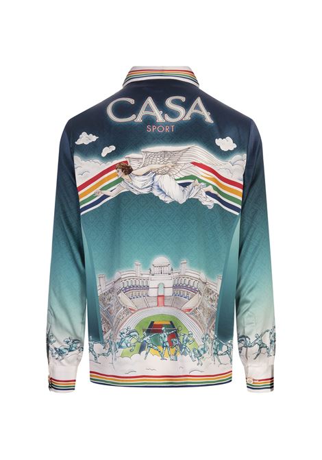 CASABLANCA Camicia In Seta La Déesse Du Stade - CASABLANCA Vendita Economica