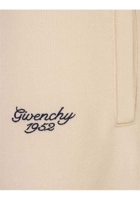 GIVENCHY Pantaloni Da Jogging Avorio Con Logo - GIVENCHY I Più Venduti