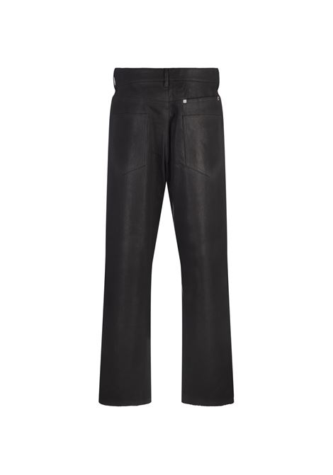 GIVENCHY Pantaloni Dritti Neri Con Applicazione - GIVENCHY Vendite Flash