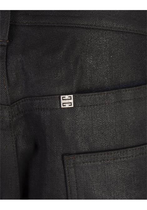 GIVENCHY Pantaloni Dritti Neri Con Applicazione - GIVENCHY Vendite Flash