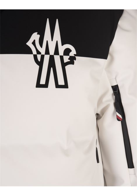 MONCLER GRENOBLE Piumino Curtis Bianco e Nero - MONCLER GRENOBLE Negozio