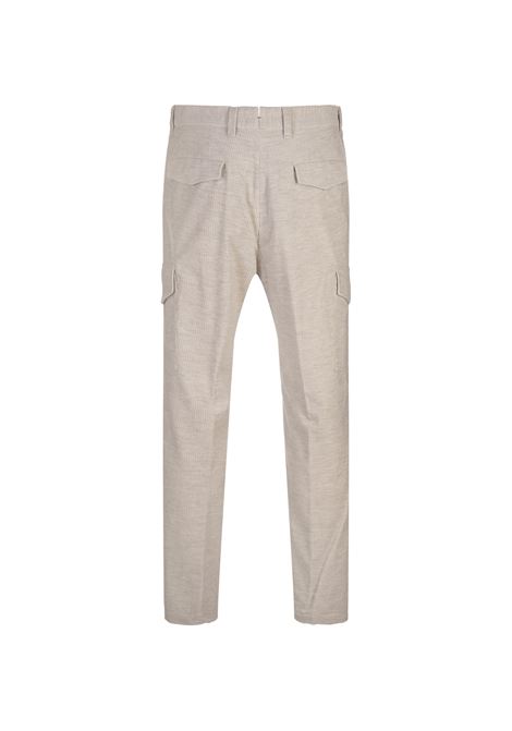 BOSS Pantaloni Cargo In Velluto a Coste Sabbia - BOSS Nuova