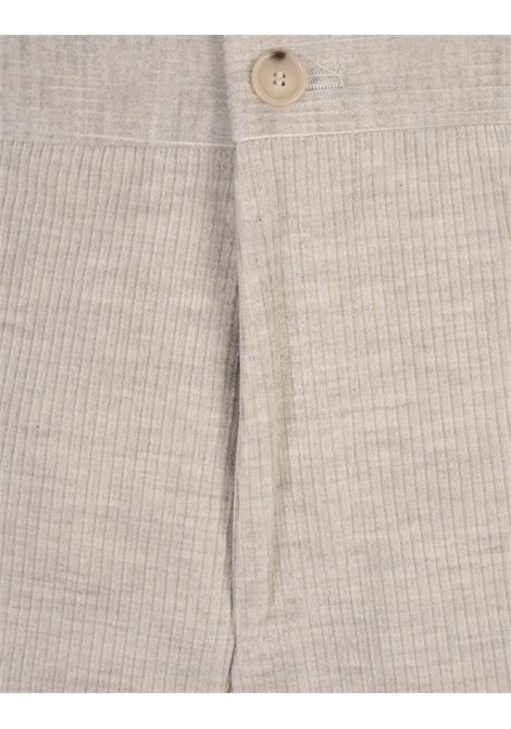 BOSS Pantaloni Cargo In Velluto a Coste Sabbia - BOSS Nuova