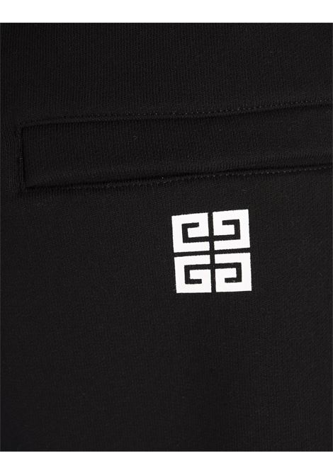 GIVENCHY Bermuda Neri Con Logo a Contrasto - GIVENCHY 2025