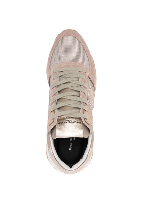 PHILIPPE MODEL Sneakers Tropez Haute Beige - PHILIPPE MODEL Fino Al -60%
