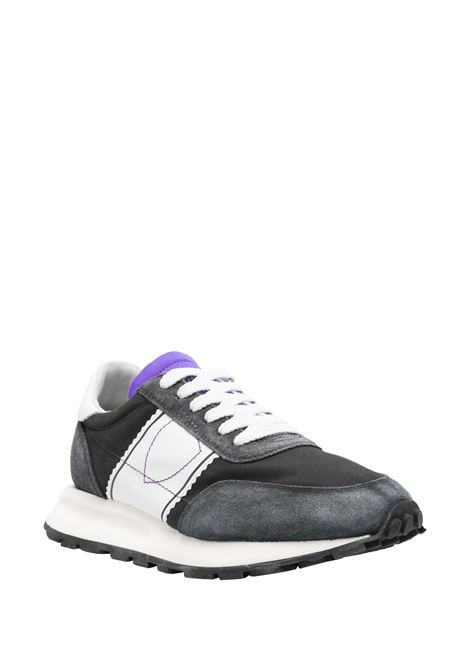 PHILIPPE MODEL Sneakers Running Tour Nere e Violetto - PHILIPPE MODEL Affare Del Giorno