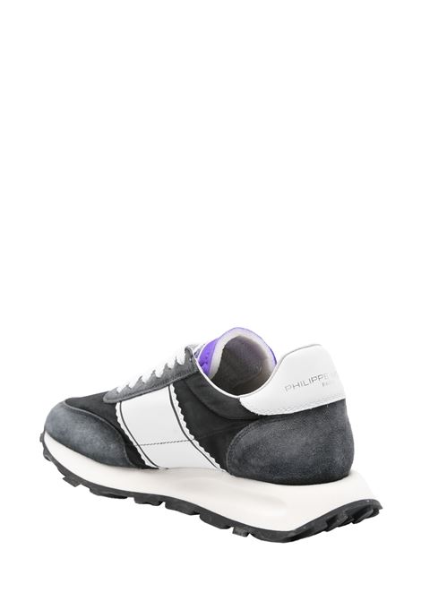PHILIPPE MODEL Sneakers Running Tour Nere e Violetto - PHILIPPE MODEL Affare Del Giorno
