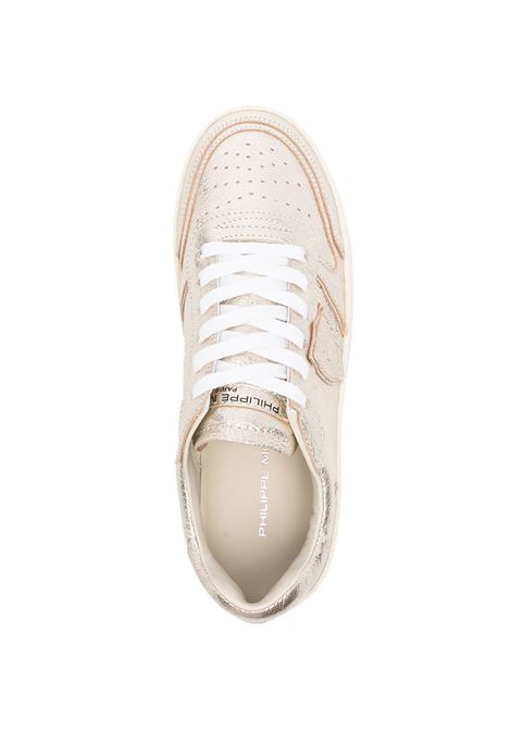 PHILIPPE MODEL Sneakers Nice Metallizzate Oro - PHILIPPE MODEL Sottocosto