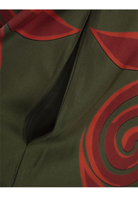 LA DOUBLE J Abito Mini Magnifico In Dragonflower Placée Multicolor in Silk Twill - LA DOUBLE J Saldi Di Fabbrica
