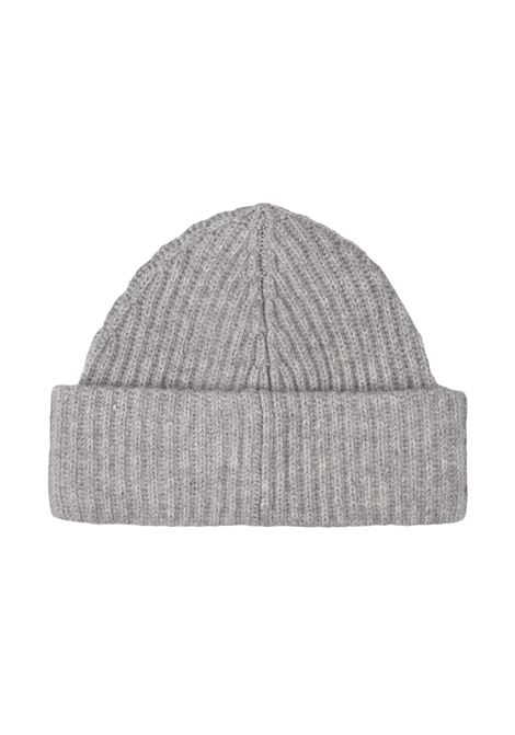 RALPH LAUREN Berretto Grigio In Lana e Cashmere Con Pony Ricamato - RALPH LAUREN Vendite Flash