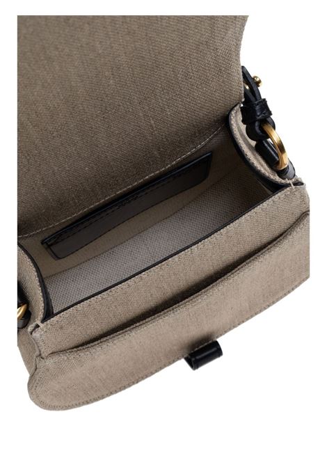 CHLOÉ Borsa Saddle Piccola Marcie In Lino e Pelle - CHLOÉ In Saldo