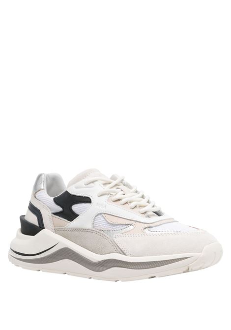 D.A.T.E. Sneakers Fuga Dragon Bianche-Argento - D.A.T.E Lightning offer