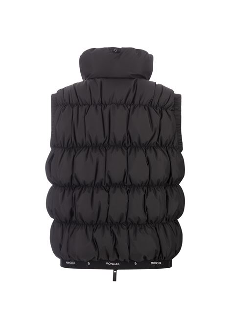 MONCLER Gilet Imbottito Apriate Nero - MONCLER Pezzi Unici