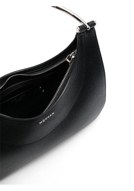 ALEXANDER MCQUEEN Borsa T-Bar Nera - ALEXANDER MCQUEEN Consegna Veloce