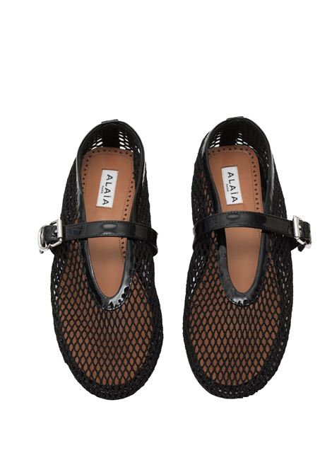 ALAIA Ballerine In Rete Nera - ALAIA Saldi