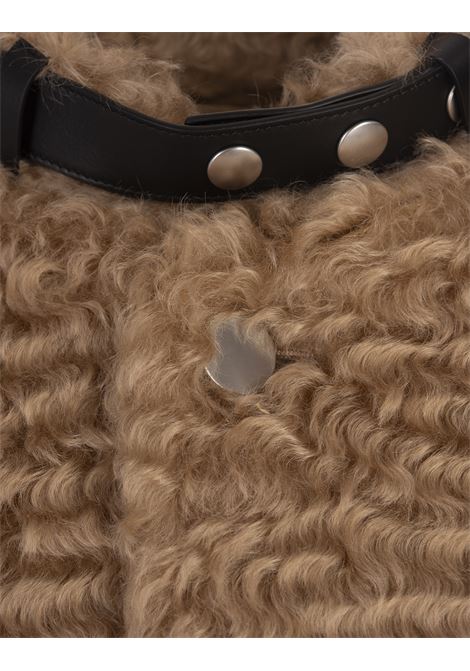 JIL SANDER Cappotto Corto In Mohair Gold Earth - JIL SANDER In Saldo
