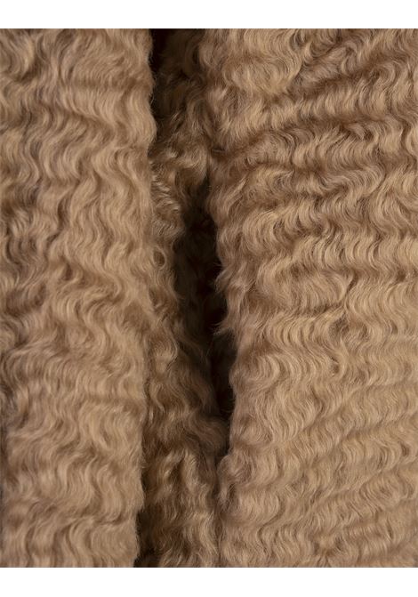 JIL SANDER Cappotto Corto In Mohair Gold Earth - JIL SANDER In Saldo