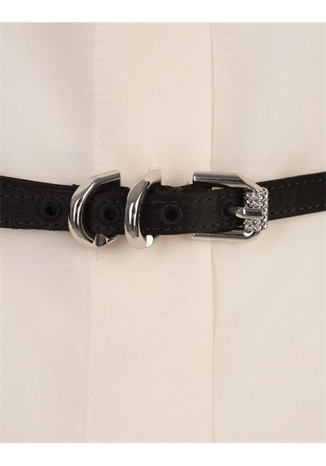 GIVENCHY Camicia Voyou Bianca Con Cintura - GIVENCHY 2025