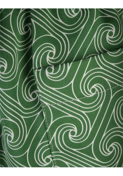 CASABLANCA Shorts In Seta Column Monogram - CASABLANCA Italia