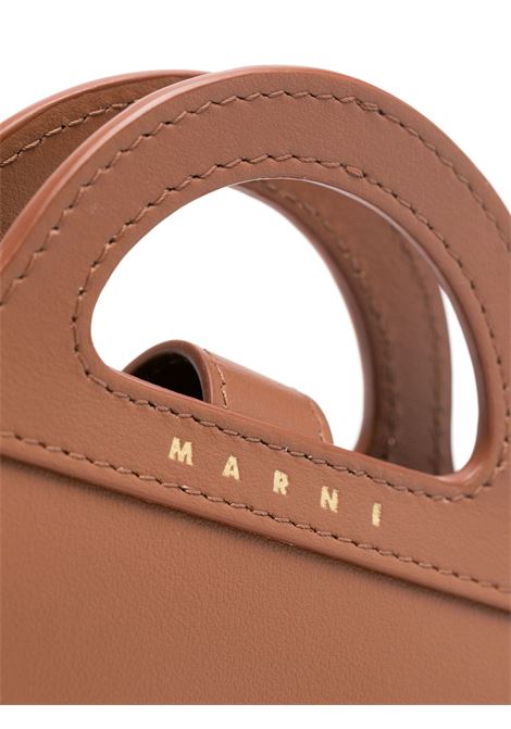 MARNI Portafoglio Tropicalia Lungo Marrone - MARNI Fino Al -60%
