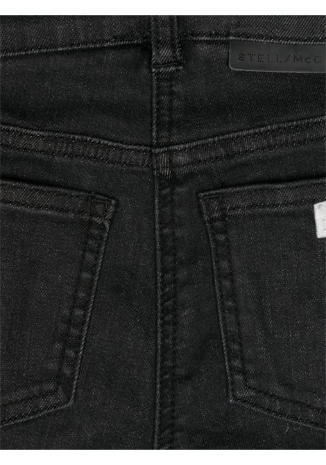 STELLA MCCARTNEY KIDS Jeans Svasati in Denim Nero - STELLA MCCARTNEY KIDS Convenienza