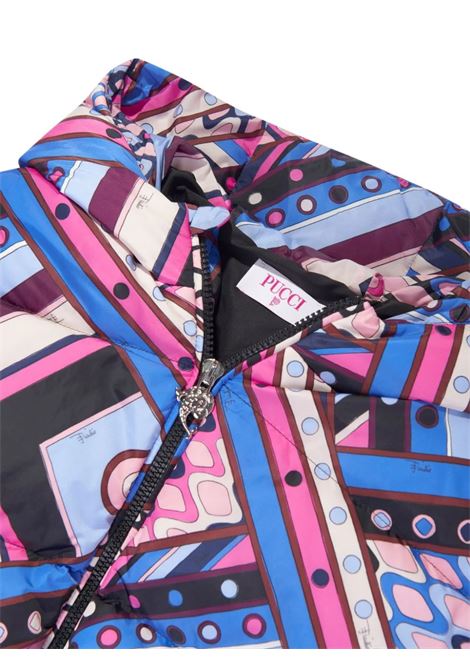 EMILIO PUCCI JUNIOR Piumino Con Stampa Vivara - EMILIO PUCCI JUNIOR Outlet