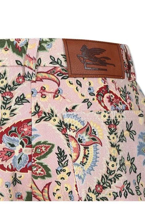 ETRO KIDS Shorts Rosa Con Motivo Paisley Floreale - ETRO KIDS Hotsell