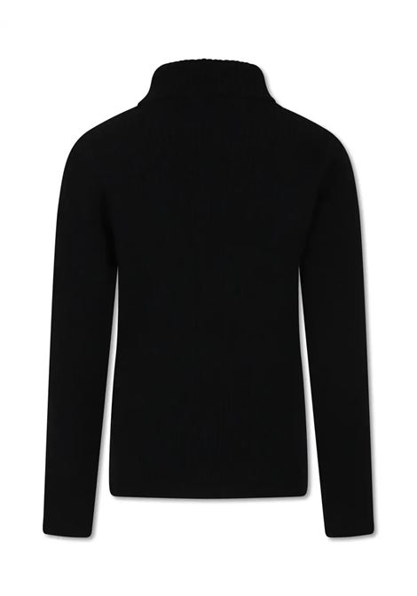EMILIO PUCCI JUNIOR Maglione a Collo Alto Nero Con Logo - EMILIO PUCCI JUNIOR I Più Venduti