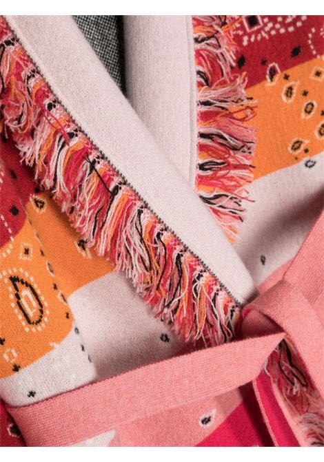 ALANUI KIDS Cardigan Bandana A Strisce Rosa e Multicolore - ALANUI KIDS Nuova
