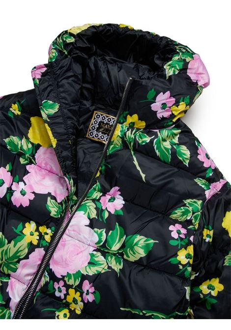 MAX&CO. KIDS Piumino Nero Stampato Max&Co Kids with Richard Quinn - MAX&CO. KIDS Moda