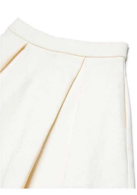 MAX&CO. KIDS Gonna Corta a Pieghe Bianca - MAX&CO. KIDS Shopping online